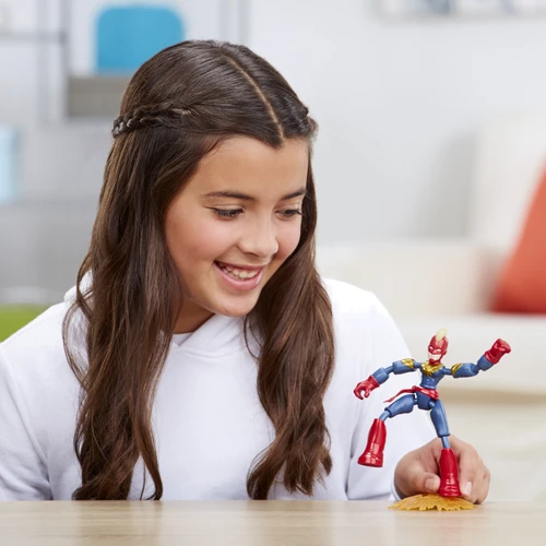 Фігурка Hasbro Месники Бенди 15 см E7872Avengers Bend And Flex Captain Marvel (E7377_E7872): Тип Персонаж мультфільму, фільму