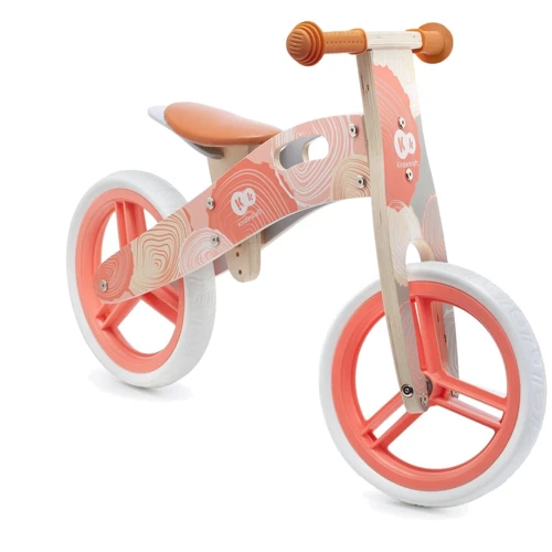 Беговел Kinderkraft Runner 2021 Nature Coral (KRRUNN00CRL0000): Колеса безвоздушные