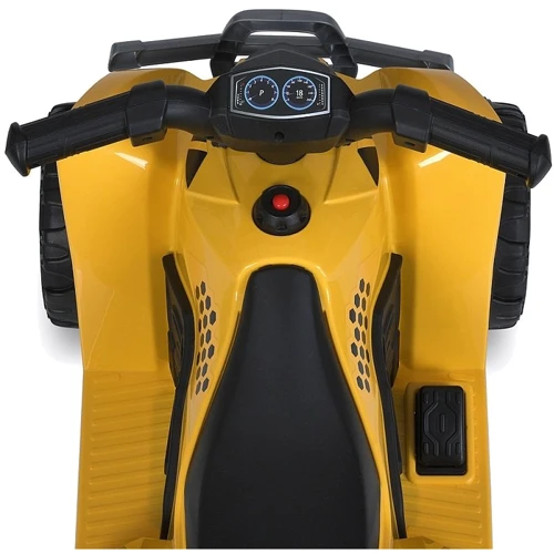 Дитячий електромобіль-толокар 2в1 Bambi жовтий (H6-6)