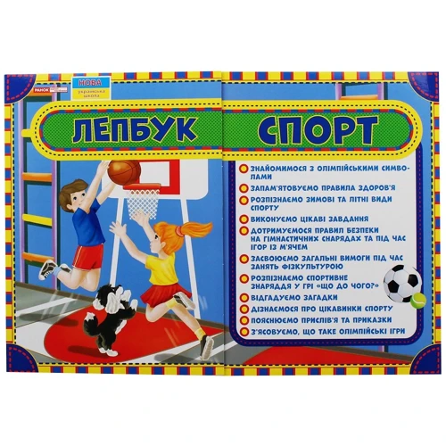 Лепбук. Спорт