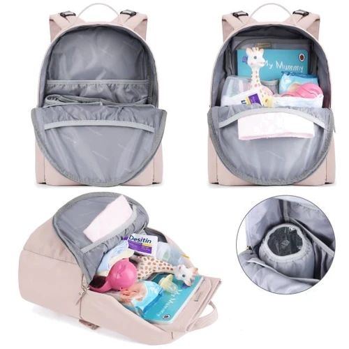 Рюкзак для мами Mommore рожевий (MM3101300A012)