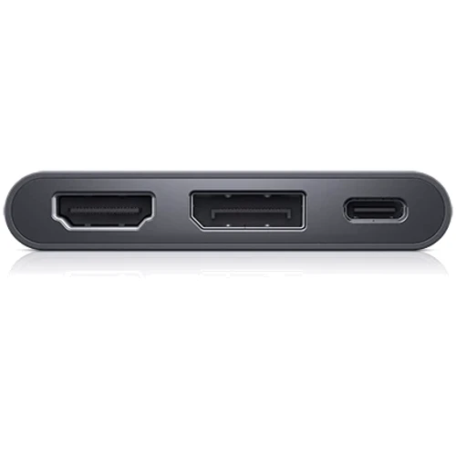 Адаптер Dell Adapter USB-C to HDMI+USB-C+DisplayPort with Power Delivery (470-AEGY) фото 4