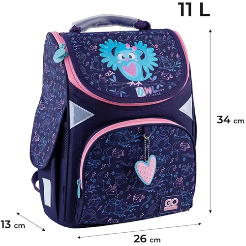 Рюкзак GoPack Education каркасный 5001S-2 Pretty Owl (GO24-5001S-2) фото 15