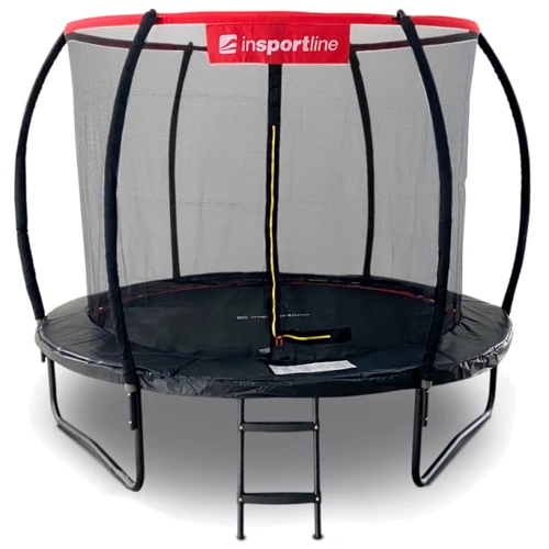 Батут inSPORTline захисною сіткою та драбиною Flea PRO 305 см (23879)