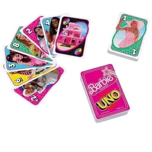 Настільна гра Mattel Уно Барбі у кіно (UNO Barbie The Movie) (matt012): Вік от 7-ти лет