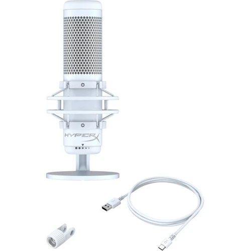 Микрофон HyperX QuadCast S White (519P0AA): Назначение студийный