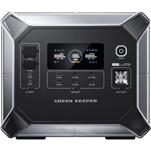 Зарядная станция Green Keeper 2048Wh 2400W (HS2400)