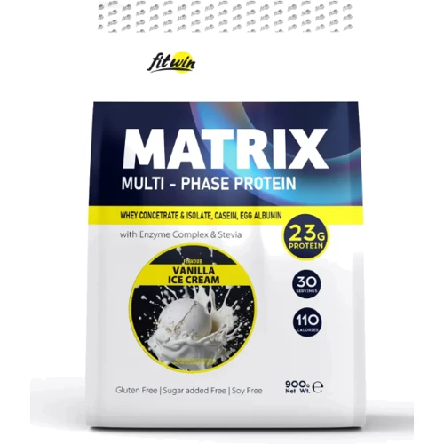 Протеин FitWin Matrix 900 g / 30 servings / Vanilla ice Cream