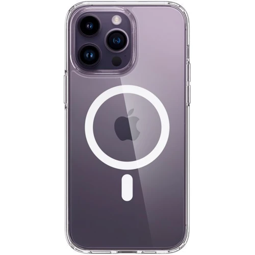 Чехол для iPhone Spigen Ultra Hybrid MagFit White (ACS04969) for iPhone 14 Pro: Цвет белый
