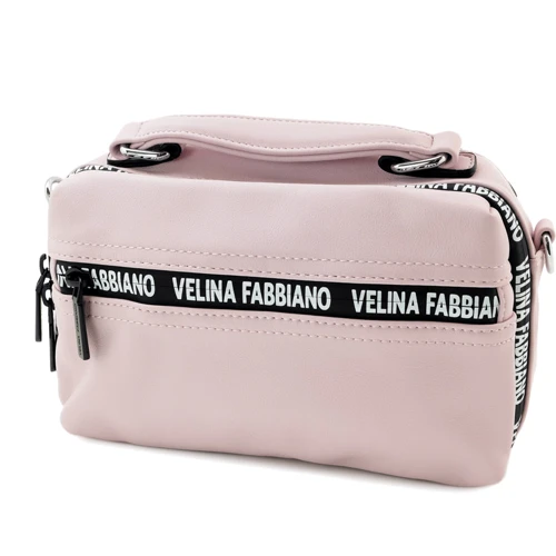 Женская сумка через плечо Velina Fabbiano розовая (2220115)