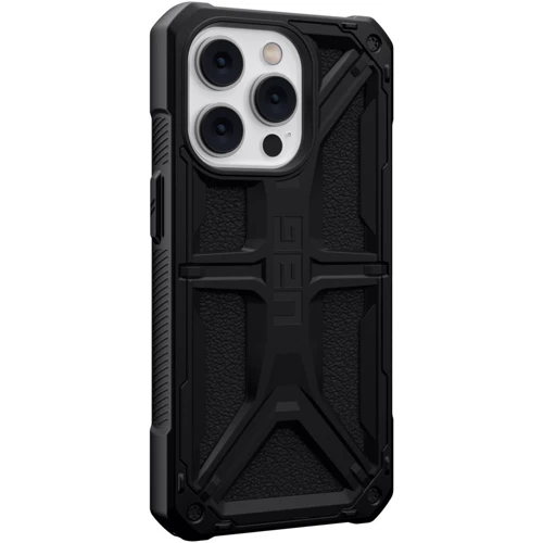 Чохол для iPhone Urban Armor Gear UAG Monarch Black (114034114040) для iPhone 14 Pro: Матеріали поликарбонат и полиуретан