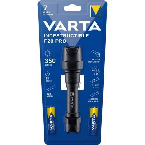 Ліхтар туристичний VARTA Indestructible F20 Pro: Тип Ручной