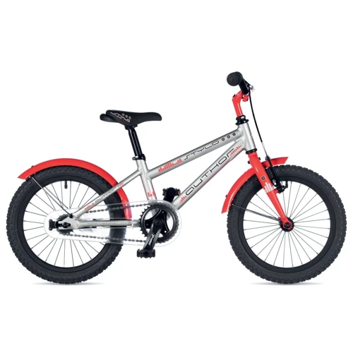 Велосипед AUTHOR (2019) Stylo 16" II, рама 9", цвет-серебристый красный: Диаметр колес, дюймов 16