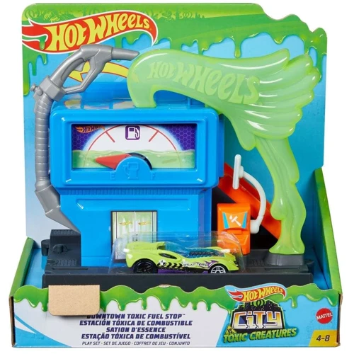 Игровой набор Hot Wheels Токсичная подзаправка GVN71