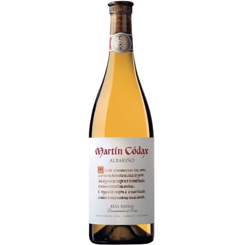 Вино Martín Códax Albariño Rías Baixas, белое сухое, 0.75л 12.5% (WHS8414825336633)