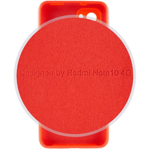 Чехол для телефонов Mobile Case Silicone Cover Shield Camera Red for Xiaomi Redmi Note 10 / Note 10s: Тип накладка на заднюю часть