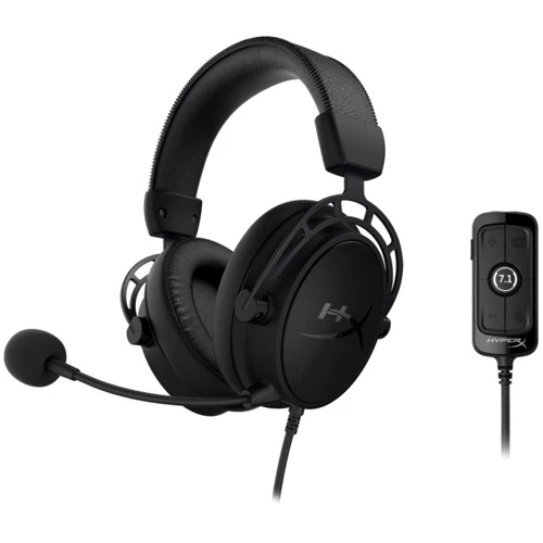 Навушники HyperX Cloud Alpha S Blackout (HX-HSCAS-BK/WW / 4P5L2AA)