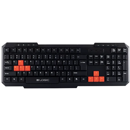 Комплект проводной Logic concept LKM-201, USB, Black (MK-LC-LKM-201-RU): Назначение Для ПК