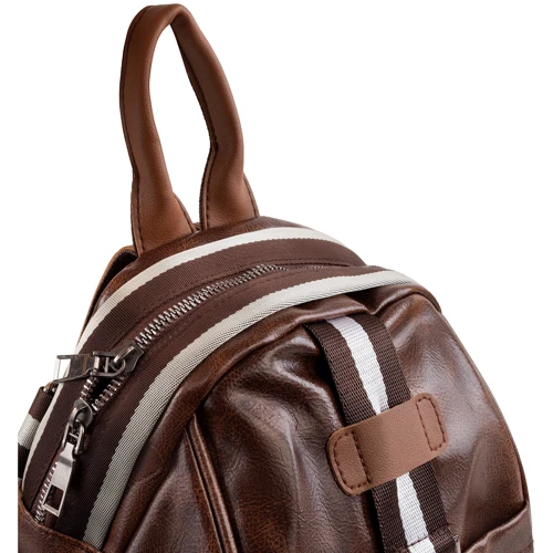 Женский рюкзак Valiria Fashion коричневый (DETAD8858-10): Стиль Повседневный (Casual)