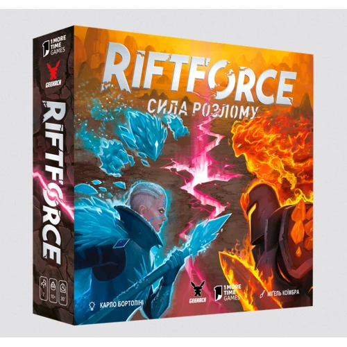 Настільна гра Geekach Games Riftforce. Сила розлому