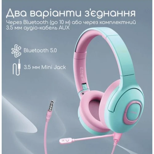 Наушники Promate Coddy Bubblegum (coddy.bubblegum) фото 6