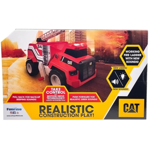 Пожежна машина Funrise CAT Power Haulers Fire Truck зі світлом та звуком 30 см (57285) фото 6