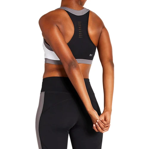 Спортивный топ Asics Color Block Bra 2 2032A409-001 40 черный: Сезон Всесезон