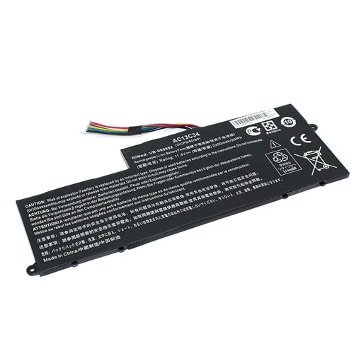 Батарея для ноутбука Acer AC13C34 Aspire E3-112 11.4V Black 2200mAh OEM (980882)