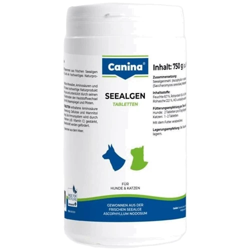 Морские водоросли Canina Seealgentabletten 730 шт. (4027565130511)