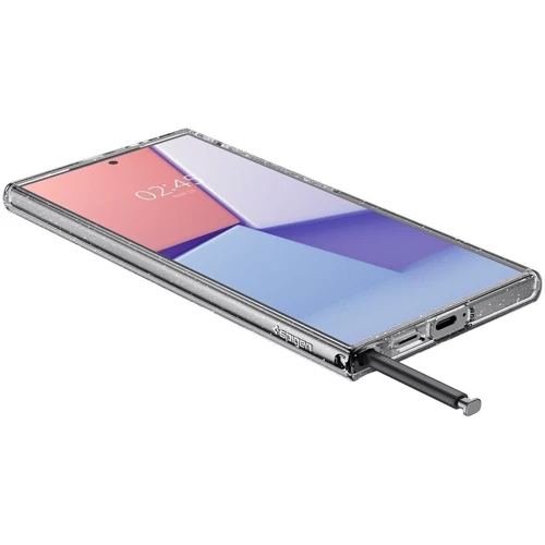 Чохол для телефона Spigen Liquid Crystal Glitter Crystal Quartz (ACS07285) для Samsung S928 Galaxy S24 Ultra: Плівка в комплекті нет
