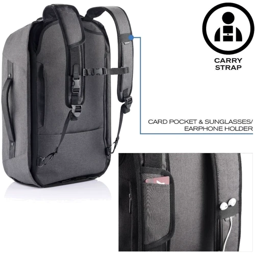 Сумка для ноутбуков XD Design 17" Bobby Duffle Anti-Theft Black (P705.271) фото 22
