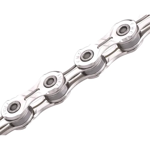 KMC 1/2x11/128 (114 звеньев) X10EL-1, silver/silver (CHA-42-13)