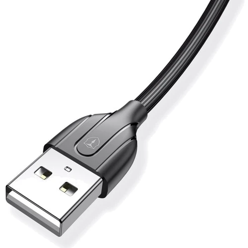 Кабель T-PHOX USB Cable to USB-C Mini 1.2m Black (T-C807 Black) фото 3