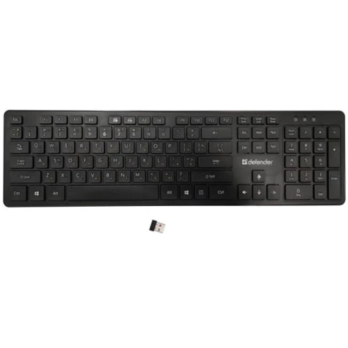 Клавиатура Defender Comfort MT Wireless UA Black (450950) UA: Подключение беспроводное