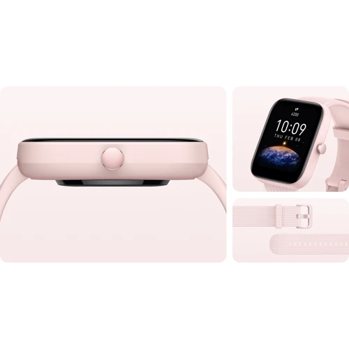 Смарт-часы Amazfit Bip 3 Pro Pink: Тип гаджета Взрослые смарт часы