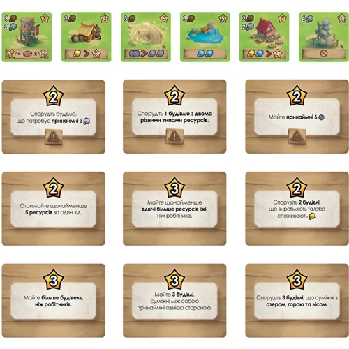 Настольная игра Iello Games / Ігромаг Маленьке містечко: Тип Детские