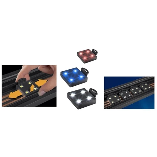 Світловий модуль Resun TL-04C для світильників TL 0.6W 4 LED підсилення кольору - RGB (51219): Виробник Resun