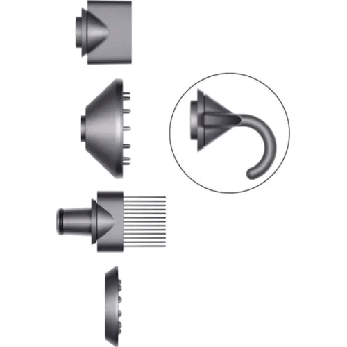 Фен Dyson HD08 Supersonic Iron/Fuchsia (386742-01): Потужність, Вт 1600