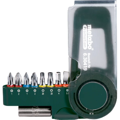 Набір біт Metabo 9 шт. Promotion (630419000)