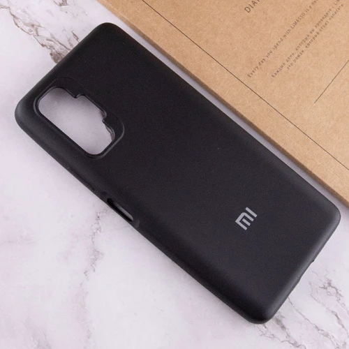 Аксессуар для смартфона Mobile Case Silicone Cover Black for Xiaomi Redmi Note 10 Pro / 10 Pro Max: Пленка в комплекте нет