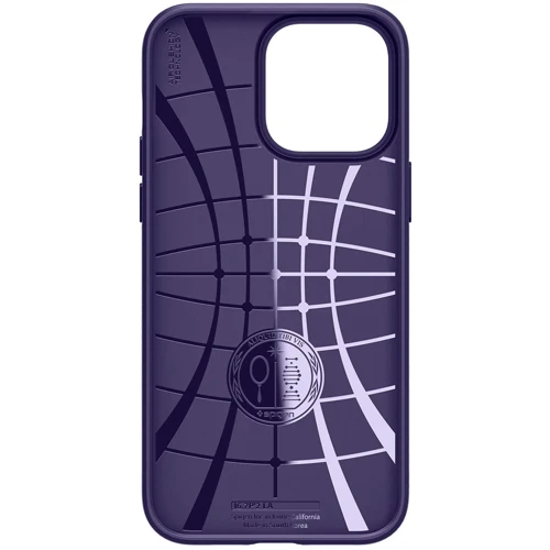 Чохол для iPhone Spigen Liquid Air Deep Purple (ACS05578) для iPhone 14 Pro: Тип чохла накладка на заднюю часть