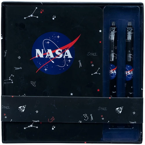 Набір подарунковий блокнот+2 ручки Kite NASA (ns21-499) фото 6