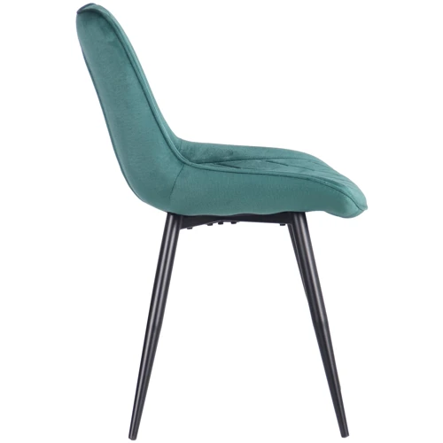 Стул обеденный AMF Betty black/amazon green (545864): Тип Кухонные