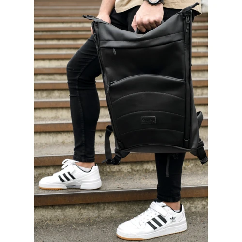 Мужской рюкзак Sambag RollTop LQO черный (24429001): Пол Унисекс