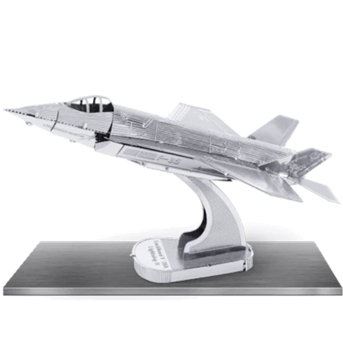 Металлический 3D конструктор Fascinations Истребитель F35 Lightning II, MMS065