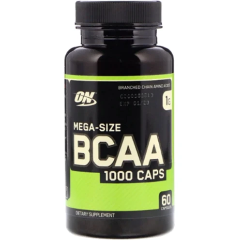 Optimum Nutrition BCAA 1000 60 Capsules (Аминокислоты для спорта)(78565603)