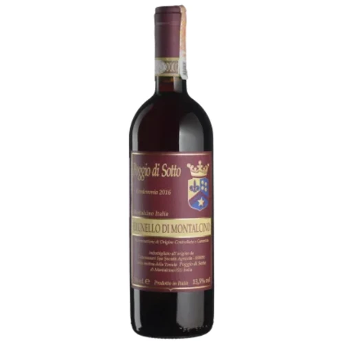 Вино Poggio di Sotto Brunello di Montalcino 2017 червоне сухе 0.75 л (BWW3865)