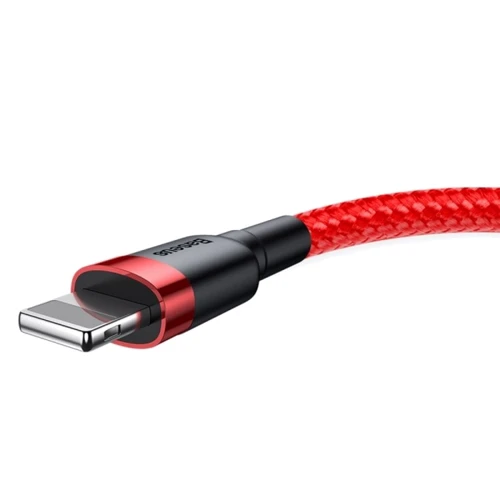 Кабель Baseus USB Cable to Lightning 2m Red/Black (CALKLF-C19)