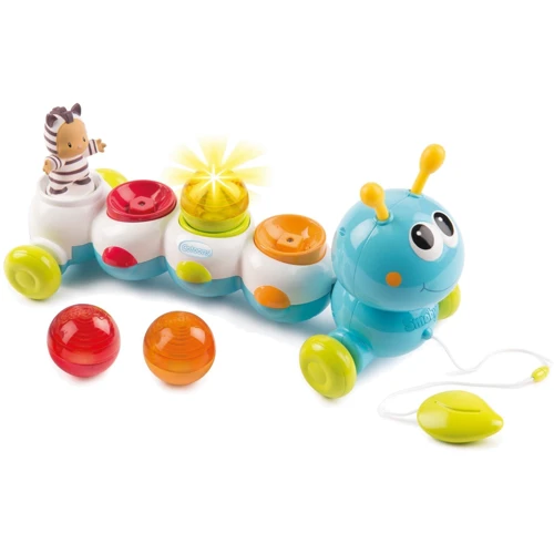 Електронна іграшка Smoby Toys Cotoons Гусениця, звук та світло (110422)