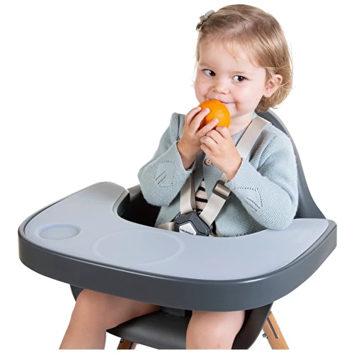 Столик к стулу для кормления Childhome Evolu anthracite (CHEVOTSAA): Материал пластик